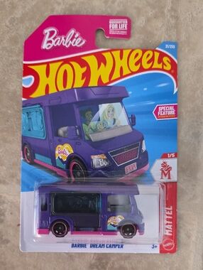 NWT Barbie Dream Camper - Purple Hot Wheels